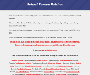 schoolrewardpatches.com: School Reward Patches
School Reward Patches