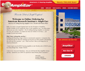 ampliear.com: Ampli-Ear - Hear Like Never Before!
Ampli-Ear - Hear Like Never Before!