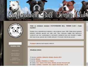 staffbullclub.cz: STAFFORDSHIRE BULL TERRIER CLUB CZ
