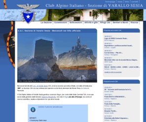 caivarallo.it: CAI Varallo Sesia, Valsesia, Monte Rosa - Sezione di Varallo e Sottosezioni, rifugi, trekking valsesia gite
Sito ufficiale della sezione C.A.I. di Varallo Sesia (VC). Programmi, rifugi, attività, gite trekking escursioni sentieri della Valsesia, Monte Rosa, montagne, bivacchi. Club Alpino Italiano.