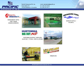 pacific.pl: PACIFIC ENTERPRISE R.S. Inc.
Strona domowa firmy Pacific Enterprise R.S. Inc.