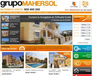 grupomahersol.es: Grupo Mahersol Viviendas en la Costa Blanca, Costa Cálida y Costa de Almería.
La mejor oferta inmobiliaria del Mediterráneo. Grupo Mahersol tiene más de 40 años de experiencia en promoción de viviendas.