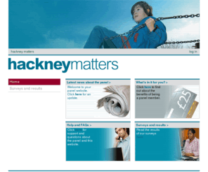 hackneymatters.org: Hackney Matters | Welcome To Hackney Matters
Citizens panel for the London Borough of Hackney