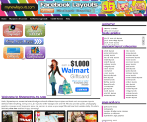 mynewlayouts.com: Myspace Layouts, 2.0 Layouts, Backgrounds | Mynewlayouts
Mynewlayouts serves free high quality MySpace layouts backgrounds with different styles such as 2.0, default, skinny, hide everything, photography and much more!