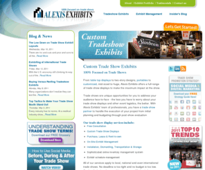 alexisdisplays.com: Custom Trade Show Exhibits | Alexis Exhibits
Alexis Exhibits provides custom trade show exhibits, trade show displays and trade show exhibit management for maximum ROI.