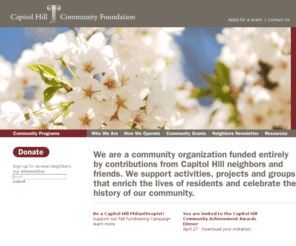 capitolhillcommunityfoundation.com: Capitol Hill Community Foundation | Neighbors Helping Neighbors
