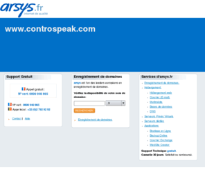 controspeak.com: controspeak.com
controspeak.com,$COMMENT