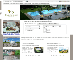 relais-du-silence.com: Hotel de charme, Hotels de charme avec Relais du Silence
Consultez les hotels de charme et week end de charme proposés par les Relais du Silence