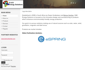 db-energy-solutions.com: Home
Joomla! - the dynamic portal engine and content management system