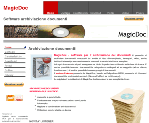 magicorg.com: Archiviazione documenti facile e potente
archiviazione documenti