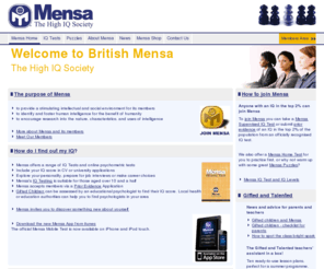 mensa.org.uk: British Mensa
