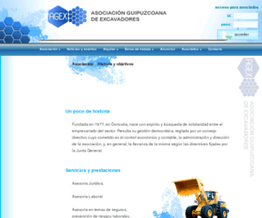 agex-gie.com: AGEX-GIE Asociación Guipuzcoana de Excavadores
AGEX-GIE Asociación Guipuzcoana de Excavadores