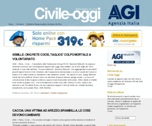 cucine-oggi.it: Civile 5XMILLE: ONG RETE COCIS, TAGLIO E’ COLPO MORTALE A VOLONTARIATO
Civile