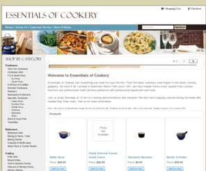 essentialsofcookery.com: Essentials of Cookery Home Page
Essentials of Cookery