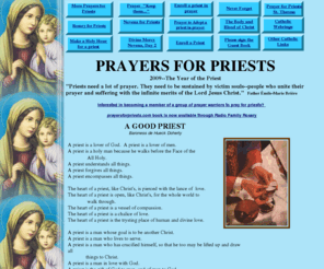 prayersforpriests.com: prayersforpriests
Prayers for Priests, novenas, rosary, holy hours for priests