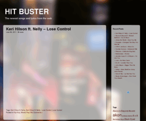 hitbuster.com: Newest Videos & Lyrics -  Hit Busters
New songs! Videos and lyrics for the newest song from all over the world.