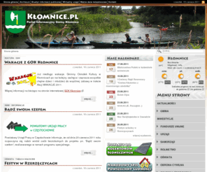 klomnice.com: Witaj na portalu klomnice.pl
Strona internetowa Urzędu Gminy Kłomnice