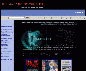 majesticdocuments.com: 
   Majestic Documents.com: Evidence We Are Not Alone	
	
Provides downloadable images of leaked highly classified documents; shows pictures and brief biographies of the military leaders then and now that are linked to the super secret MJ-12 program; decodes a variety of classified codeword programs related to the UFO topic; discusses document authentication procedures and how they are applied to the examination of leaked documents.