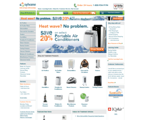 sylvane.com: Sylvane - Better Air Begins with Knowledge
Find the best information and highest-quality products for your air treatment needs. Get fast free shipping and expert advice on air purifiers, dehumidifiers, air conditioners, steam cleaners, vacuums, heaters, humidifiers and fans at Sylvane.