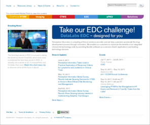 clinphone.co.uk: Industry-leading eClinical solutions | Perceptive Informatics
Perceptive Informatics offers industry-leading eClinical solutions including RTSM, medical imaging, EDC, CTMS, ePRO and integration services