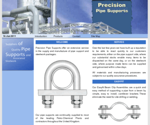 precisionsupports.com: Precision Pipe Supports: Quality Pipe Support and Associated Steelwork
Precision Pipe Supports - Suppliers of Quality Pipe Supports and Associated Steelwork