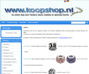 retired-pandora.net: koopshop.nl   de Pandora Gold-Dealer, Bacio, My-Beads, TW-Steel
Koopshop.nl  Pandora armband, Pandora bedel, Pandora collier, My-Beads. Tw-Steel, Chamilia, GoedeDoelbedels.