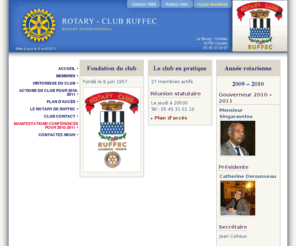 rotary-ruffec.com: Rotary - Club Ruffec 16
Action du Rotary Club de Ruffec charente