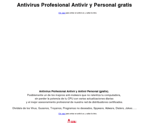 seguridad-profesional.com: Antivirus Profesional: Antivir Profesional y Antivir Personal
Portal del Antivirus Profesional Antivir, Profesional y Personal (gratis). Noticias sobre seguridad, malware.