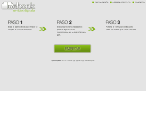 toebook.es: toebooks - servicios profesionales de digitalización: creación de ebooks
toEbook, proveedor de servicios de digitalización editorial