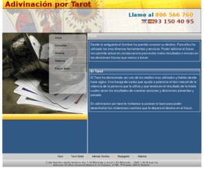 adivinacionportarot.com: Adivinación por Tarot, consultas de videncia
Consultas de tarot para la adivinacion de su destino a traves de la videncia.
