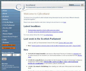 cjscotland.org.uk: CjS - Criminal Justice in Scotland
