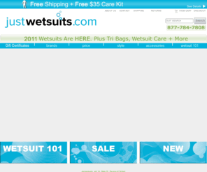 desotowetsuits.com: www.justwetsuits.com
Justwetsuits.com carries the top brands of triathlon wetsuits such as Blue Seventy, Orca, Zoot, 2XU, De Soto, Full Sleeve, Sleeveless, Swim Skins