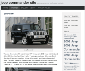 jeepcommandersite.info: Jeep Commander Site
Jeep Commander enthusiast website