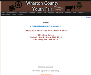 whartoncountyyouthfair.org: Wharton County Youth Fair - Home
Wharton County Youth Fair Website