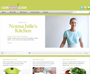 cooknonacook.com: Cook Nonna Cook | Julie Riven
Cook Nonna Cook is a blog by food writer and stylist Julie Riven. Nonna Julie writes about cooking, baking and sharing family recipes with the next generation.