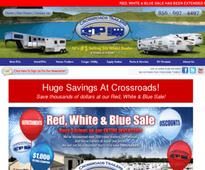 crossroadstrailers.com: New Jersey RV | NJ RV Dealer, RVs For Sale in New Jersey, NJ Trailers, New Jersey RV Rentals, New Jersey RV Parts | New Jersey RV Dealership
New Jersey RV Dealer located in Newfield, New Jersey offering RVs for Sale, RV Parts, RV Service and RV Rentals. Crossroads Trailers offers a wide variety of NJ RVs and trailers including RVs, Motorhomes, Travel Trailers, Fifth Wheels, Toy Haulers, Tent Campers, Truck Campers, Expandable Trailers, Park Models, Horse Trailers, Goosenecks, Living Quarters, Bumper Bulls, Cargo Trailers and Utility Trailers.