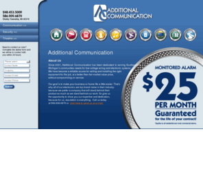 additionalcommunication.com: Additional Communication
Additional Communication | Commercial, Residential & Industrial Services