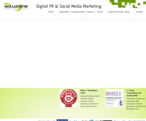 digitalpr.mobi: Digital Pr e Social Media Marketing
Divisione di Soluzione Group specializzata in Digital PR e Social Media Marketing