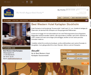 hotelkarlaplan.se: Hotel Karlaplan - Boka hotellrum på centralt affärshotell i Stockholm
Välkommen till Hotel Karlaplan! Här kan du boka hotellrum på centralt affärshotell i Stockholm.