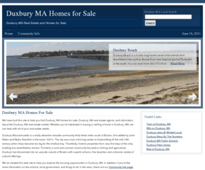 duxburymahomesforsale.com: Duxbury MA Homes for Sale | Duxbury MA Real Estate and Homes for Sale
Duxbury MA Homes For Sale: Looking for homes for sale in Duxbury, MA?  We can help.