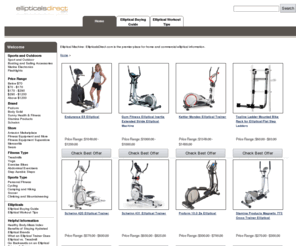 ellipticaltrainersdirect.com: Learn About Ellipticals at EllipticalsDirect.com
Elliptical Machine: EllipticalsDirect.com is the premier place for home and commercial elliptical information.