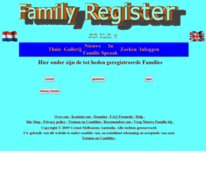 family-register.org: Family Register Site where all families can be registered  Home Page.
Website for Family Genealogy from families such as $CombinedFamName 