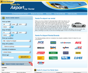 santafeairportcarrental.com: Santa Fe Airport Car Rental - Santa Fe Municipal Airport (Saf) New Mexico
Santa Fe airport car rental - Santa Fe Municipal Airport (SAF) New Mexico