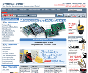 eomegamarker.com: Sensors, Thermocouple, PLC, Operator Interface, Data Acquisition, RTD
Your source for process measurement and control. Everything from thermocouples to chart recorders and beyond. Temperature, flow and level, data acquisition, recorders and more.