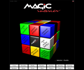 magicinterier.sk: Magicinterier - Kuchynske studio a interiery -
		Home
Magic interier home page - firma zaoberajuca sa dizajnom interierov so zameraním najmä na kuchyne. Sucastou firmy je aj cestovna kancelaria.