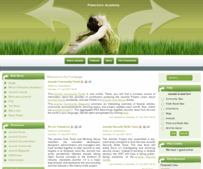 preachersacademy.com: Welcome to the Frontpage
Joomla! - the dynamic portal engine and content management system