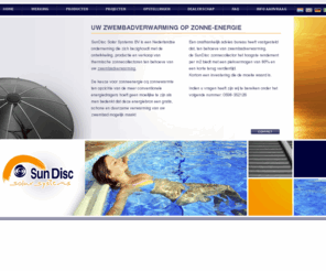 sun-disc.nl: Sundisc, zonnecollectoren  zwembadverwarming zonnepanelen
zonnecollectoren, zwembadverwarming 