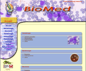 biomed.fr: BioMed.fr - Biologie Médicale - 
	Accueil
BioMed, portail de la biologie medicale