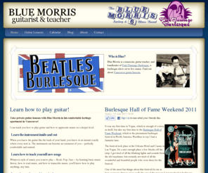 bluemorris.com: Blue Morris - Vancouver Guitar Lessons
Blue Morris offers guitar lessons in Vancouver