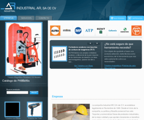 industrialar.com: Industrial AR
Industrial AR, Renta, Reparacion y Venta de repuestos para todos los modelos y marcas. Asesoria en selección de los modelos adecuados. Asesoria técnica en todas las herramientas. Inventario permanente de herramientas, accesorios y repuestos.